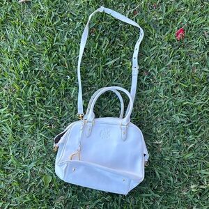 Lauren Ralph Lauren Cream Satchel
